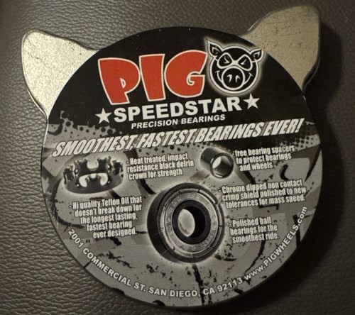 PIG SPEEDSTAR BEARINGS single set