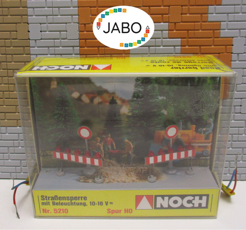 (i5/18) TODAVÍA H0 5210 bloqueo de carretera con iluminación NUEVO / EMBALAJE ORIGINAL | Condition: Neu