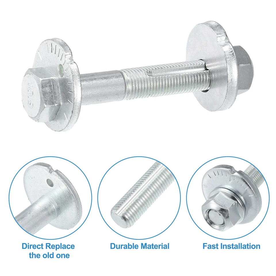 Pacote com (1) parafuso de came de alinhamento de braço de suspensão para Nissan Rogue 2011-2020 55226JG00B - Imagem 3 de 4