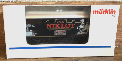 Märklin H0 # 92015 in OVP - Bierwagen Fürst Niklot Dunkles Bock - SoMo - der DB | Condition: Gebraucht