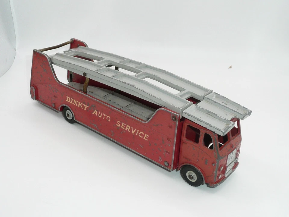 Dinky 984 & 985 Auto Service  Car Carrier Transporter  & Trailer  * original * - Image 2 of 4