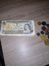 Canada Dollar Scheine Und M&uuml;nzen Queen Elisabeth