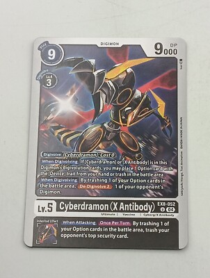 Digimon TCG Einzelkarte Cyberdramon (X Antibody) NM