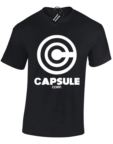 Capsule Corp Dr Brief Z Fighters Goten Trunks Anime Unisex T-Shirt - Picture 2 of 9