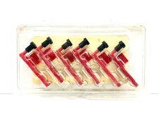 35300125 GRAPHIC CONTROLS 32009897 RED MARKING PENS ( 6 PENS )