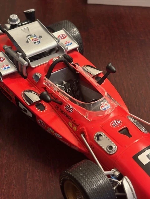 Par de espejos de repuesto impresos en 3D para ERTL Brawner Hawk Andretti escala 1/18 Foto 2 de 3
