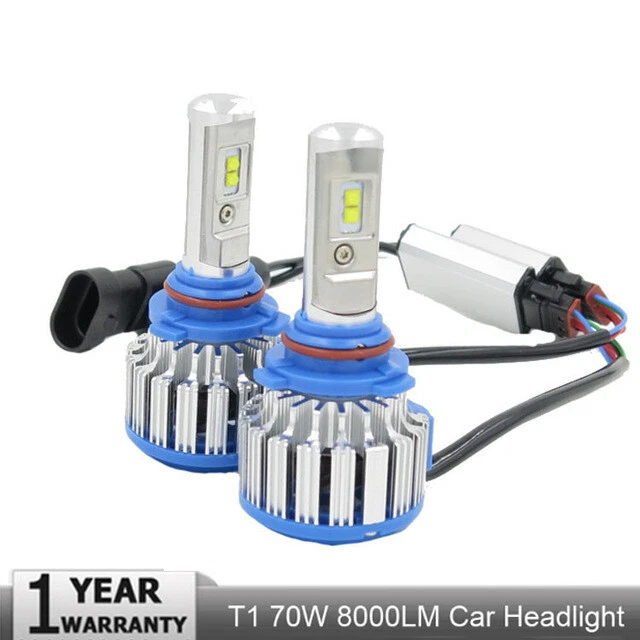 2XT1 72W Canbus Error Free 880 7000LM auto LED Headlight Turbo Fan Fog Bulb 12V - Image 3 of 4