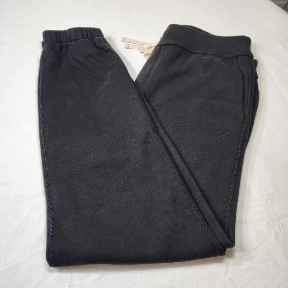 Calça de moletom Daniel Cremieux masculina perfeita com cordão de lã preta tamanho XXL (13) - Imagem 3 de 4