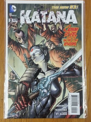 KATANA #2 DC COMICS NEW 52 MAY 2013 NM+ (9.6 OR BETTER)