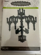 Darice Embossing Essentials Die Cut Stencil  Chandelier 1 Piece