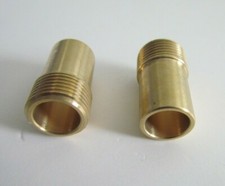 FLEXIBLE TAP TAIL ADAPTER 15mm X 3/8" MI QTY OF 2