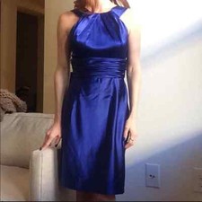 Adrianna Papell Boutique 2 Satin Open Back Dress