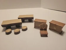 Calico Critters / Sylvanian Families Vintage Sitting Room Lot Great Condition