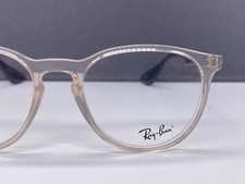 Ray Ban Eyeglasses Frames Men Woman Round Transparent Blue Panto RB 7046