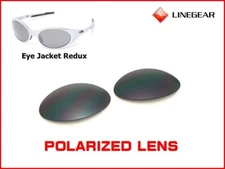 LINEGEAR Flash Black-Polarized Lens for Oakley Eye Jacket REDUX [EJR-FB-POLA]