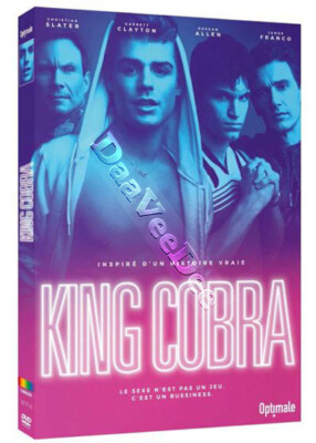 King Cobra NEW PAL Arthouse DVD Justin Kelly Garrett Clayton