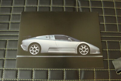 VIP Kunden Prospekt/brochure Bugatti EB110 Coupe Supersport Sport Stradale 1993