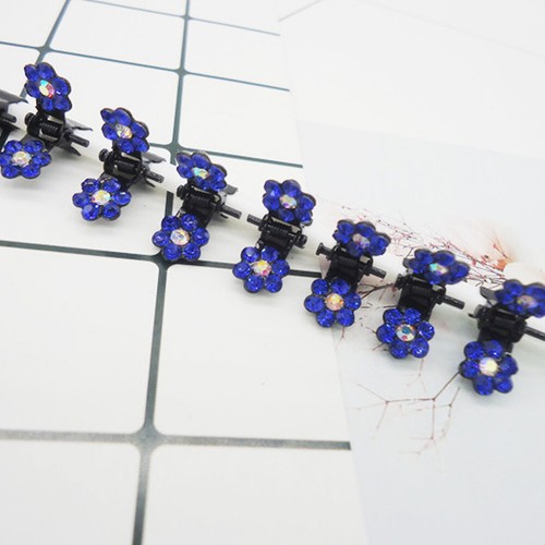 Hair Clips For Women Rhinestone Shinning Headwear Hairpin Vintage Ponytail Clip☽ - Picture 7 of 23