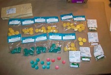 75pc Siemens Push Button Caps 3SB1910-0FD  0FE    NEW