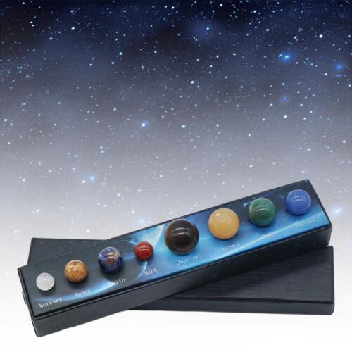 Huit planètes pierres système solaire planète projets science astronomie cadeaux pour - Photo 1/7