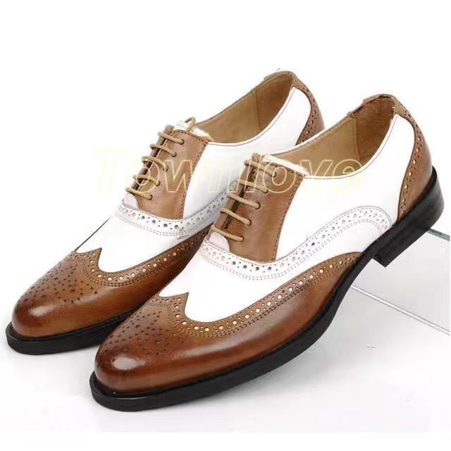 SAOLA Scarpe eleganti da uomo nuove Brogues Derby scarpe Oxford formali scarpe casual