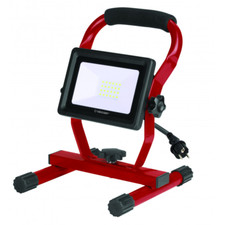 Faro a Led Luce per Cantiere Faretto Lampada Luce da Lavoro 20w con supporto