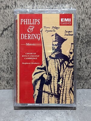 Philips & Dering Motets Choir College Cambridge Audio Cassette NEW