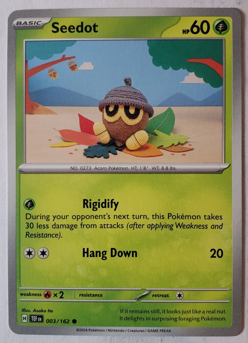 Seedot 003/162 NM / M - Asako Ito Crocheted Art - Temporal Forces