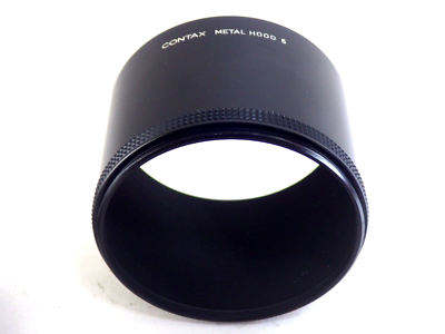 CONTAX Metal Lens Hood 5 & 55/86 Ring Adapter Set Shade SLR