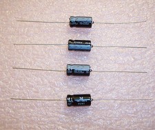 QTY 200 220uf 16V 85  AXIAL ALUMINUM ELECTROLYTIC CAPACITORS TE221M16 ELGEN