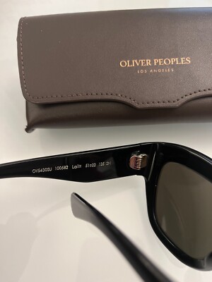 OLIVER PEOPLES LALIT SUN 51mm OV5430SU in Black MSRP$486  display picture 2