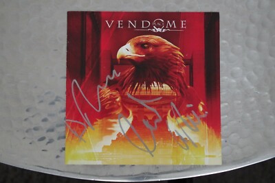 Place Vendome - Place Vendome CD Album signed / autograph / signiert