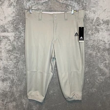adidas Men Climalite Gripper Waistband Reinforced Knee Knicker Pants L NWT