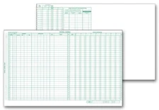 125021N Topwrite Payroll Journal 17 x 11" QTY 15
