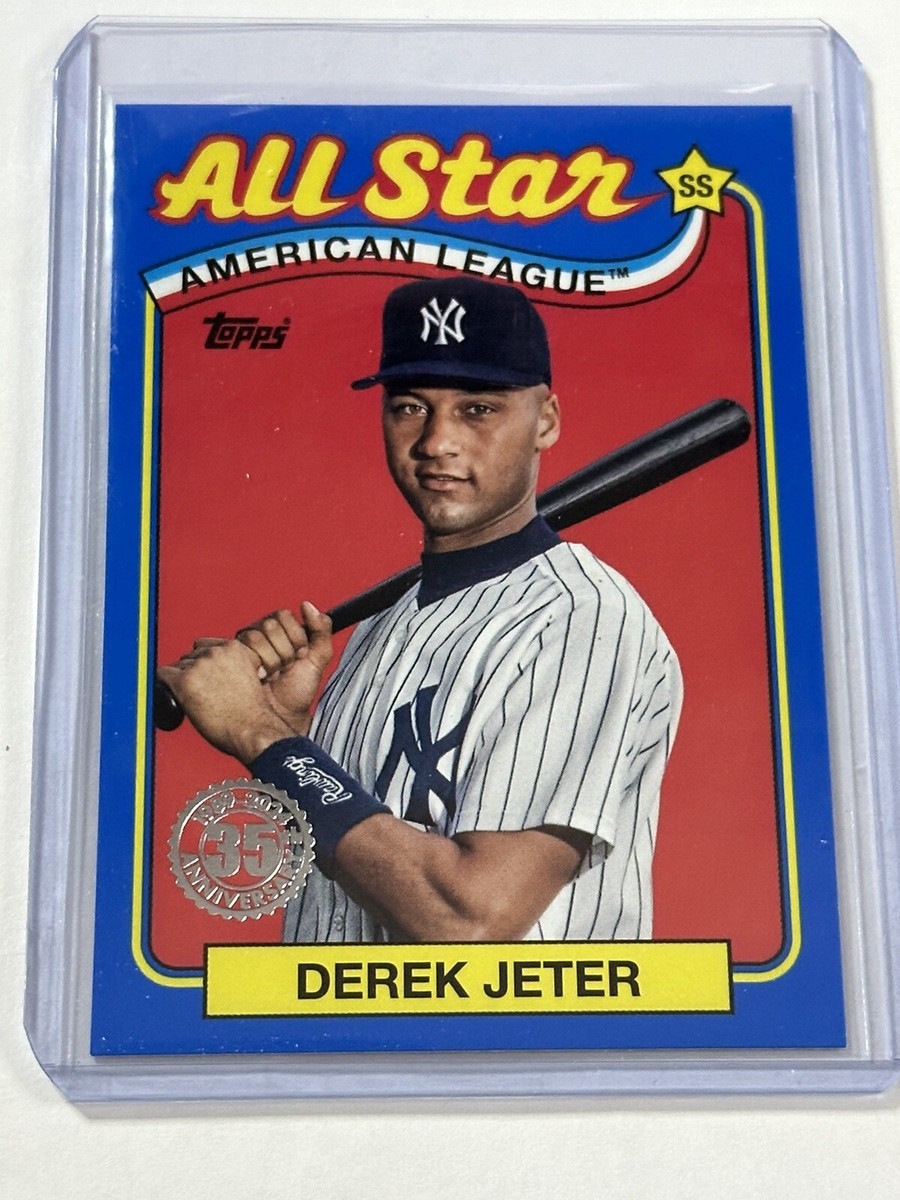 2024 Topps Series 2 #89ASB-7 Derek Jeter 1989 All Star Blue 2024 Topps Series 2 #89ASB-7 Derek Jeter 1989 All Star Blue