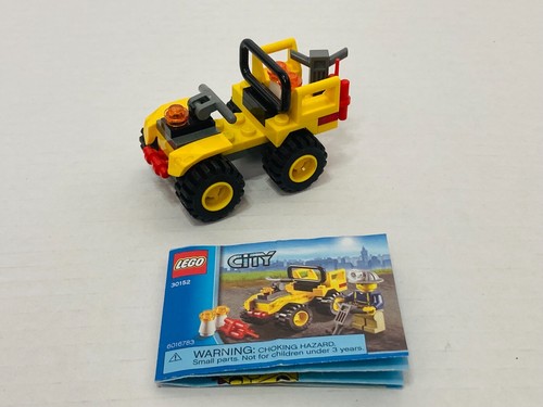 Lego 30152 - Quad Minerario Costruzione Città Città - 2012 - Completo al 99%! No Figurina