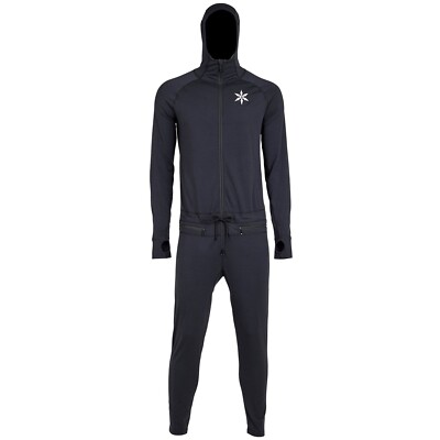 AIRBLASTER Mens Snowboard Snow - Classic Ninja Suit base layer - Black