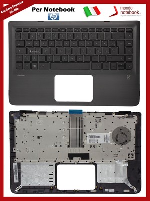 Calculadora Hp Tastiera ITALIANA Compatibile Con HP HPM14M33I0J9202 RETROILLUMINATA SENZA FRAME Teclado Para Portátil HP Negro