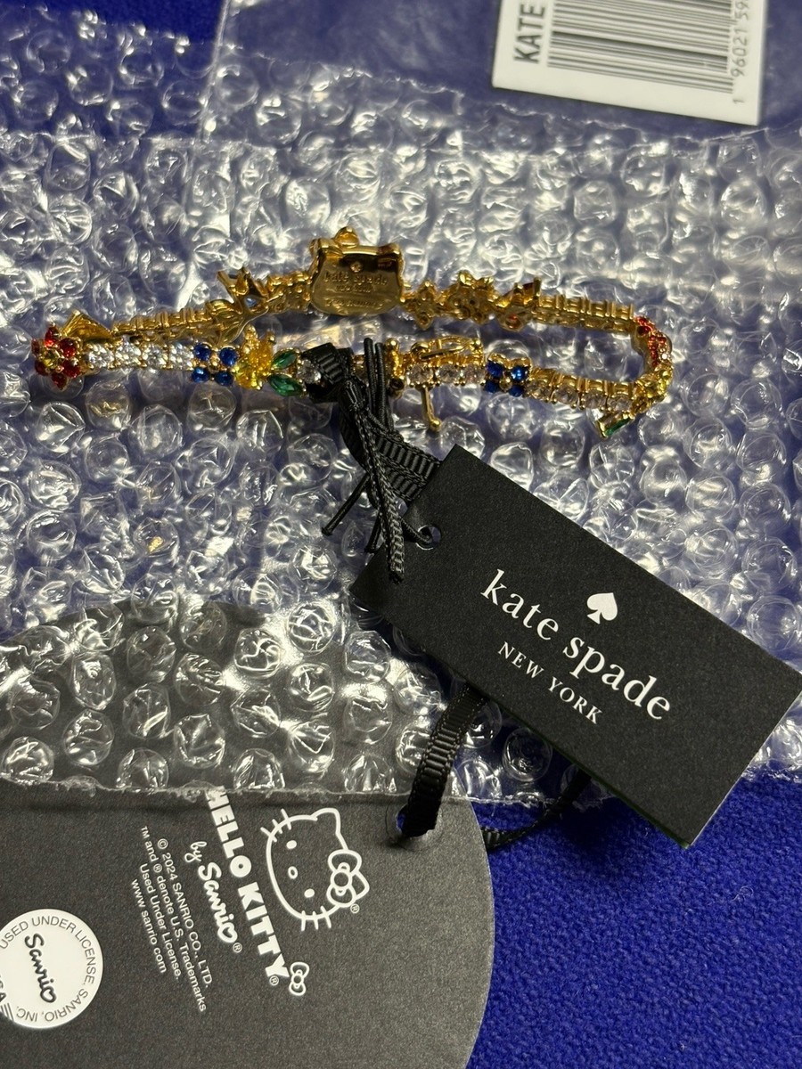 ネックレス・ペンダント Kate Spade Hello Kitty X Kate Spade Tennis Bracelet KK864 Hello Kitty x Kate Spade New York Tennis Bracelet