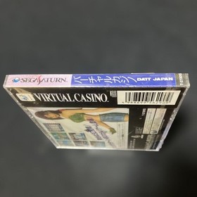 NEW Sega Saturn Goods Virtual Casino NTSC-J Japan