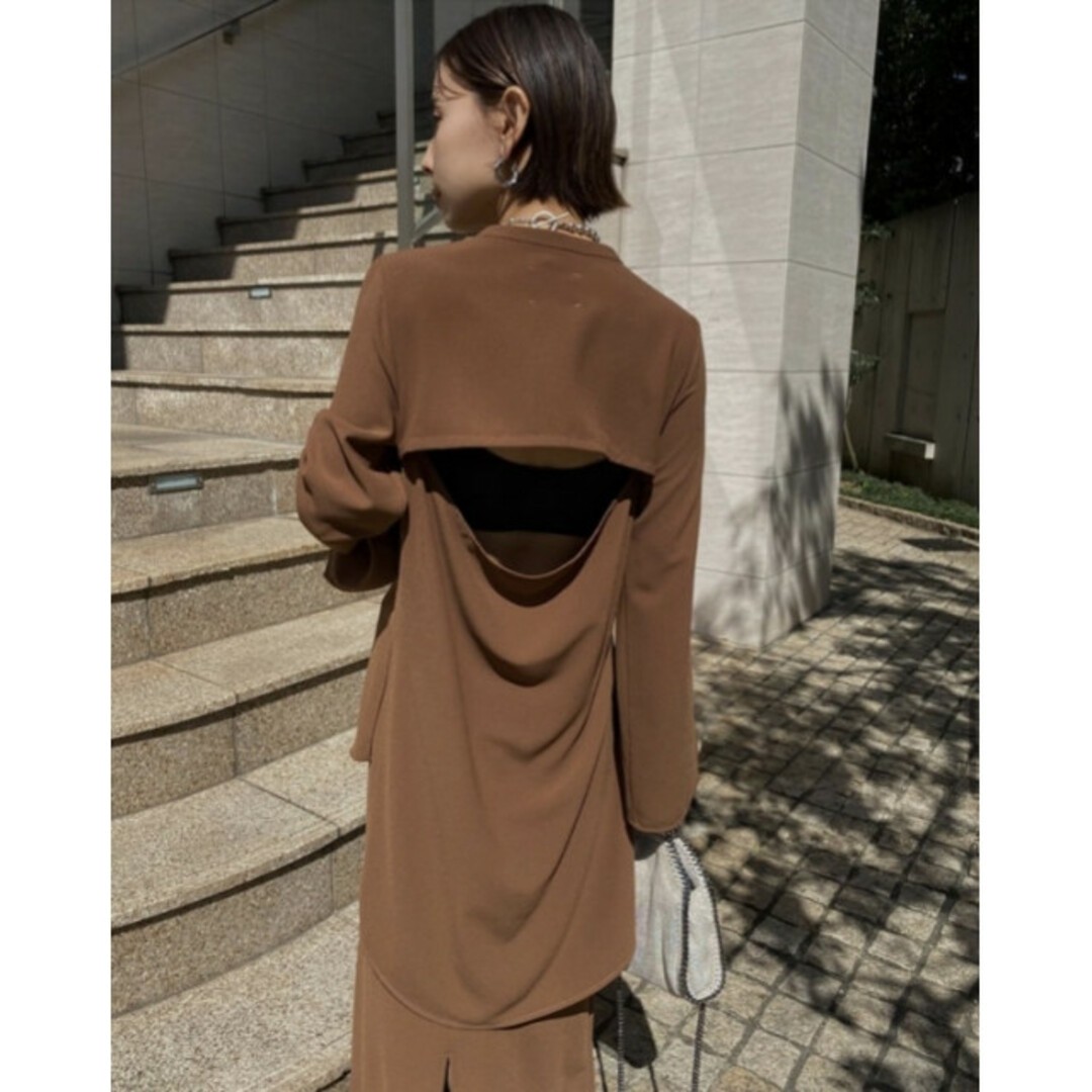 Ameri Vintage Back Open Set Up Dress M - image 3