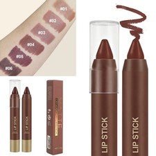 Womens Matte Lipstick Pencil 1PCS Highly Pigmented Lip Liner Lipstick Cosmetic