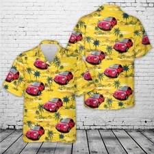 2000 VW Beetle Ladybird Hawaiian Shirt