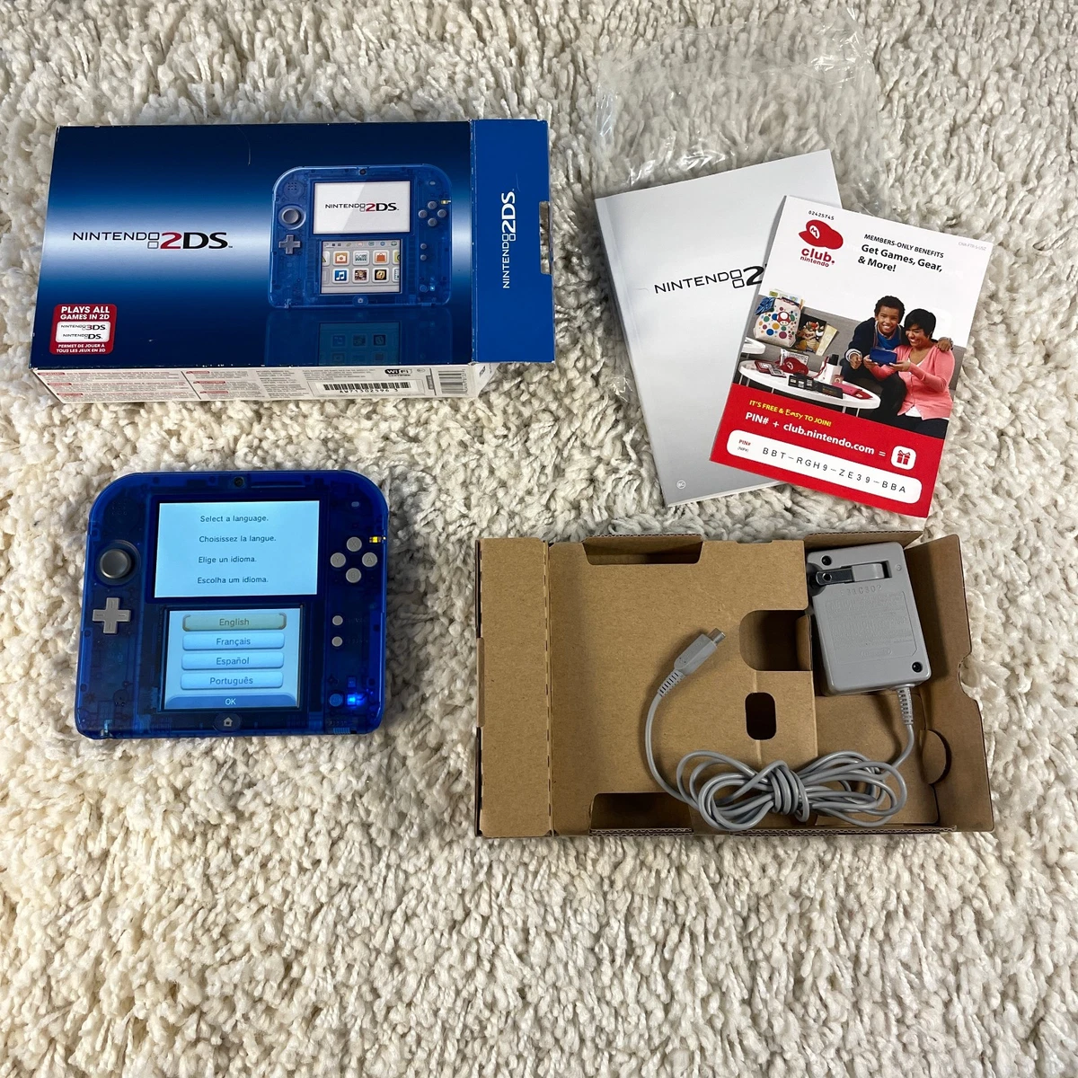 ニンテンドー3DS/2DS 39! Nintendo 2DS - Original Blue Video Game Consoles Just Listed 2026