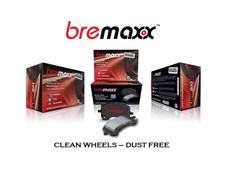 Bremaxx Heavy Duty Brake Pads Front & Rear For Lexus GX470 uzj120 - Dust Free