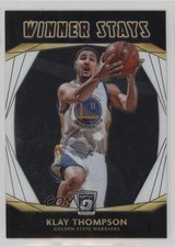 2020-21 Panini Donruss Optic Winner Stays Klay Thompson #7 09wc