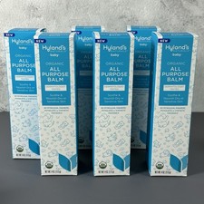Hyland's Baby Organic ALL PURPOSE BALM 4 oz ea- LOT OF 6 -Sealed, 02/2025 NEW