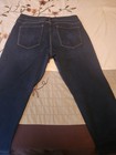Old Navy Women's Petite Curvy Mid-Rise Straight Ankle Jeans Blue, Size 14 — photo 2