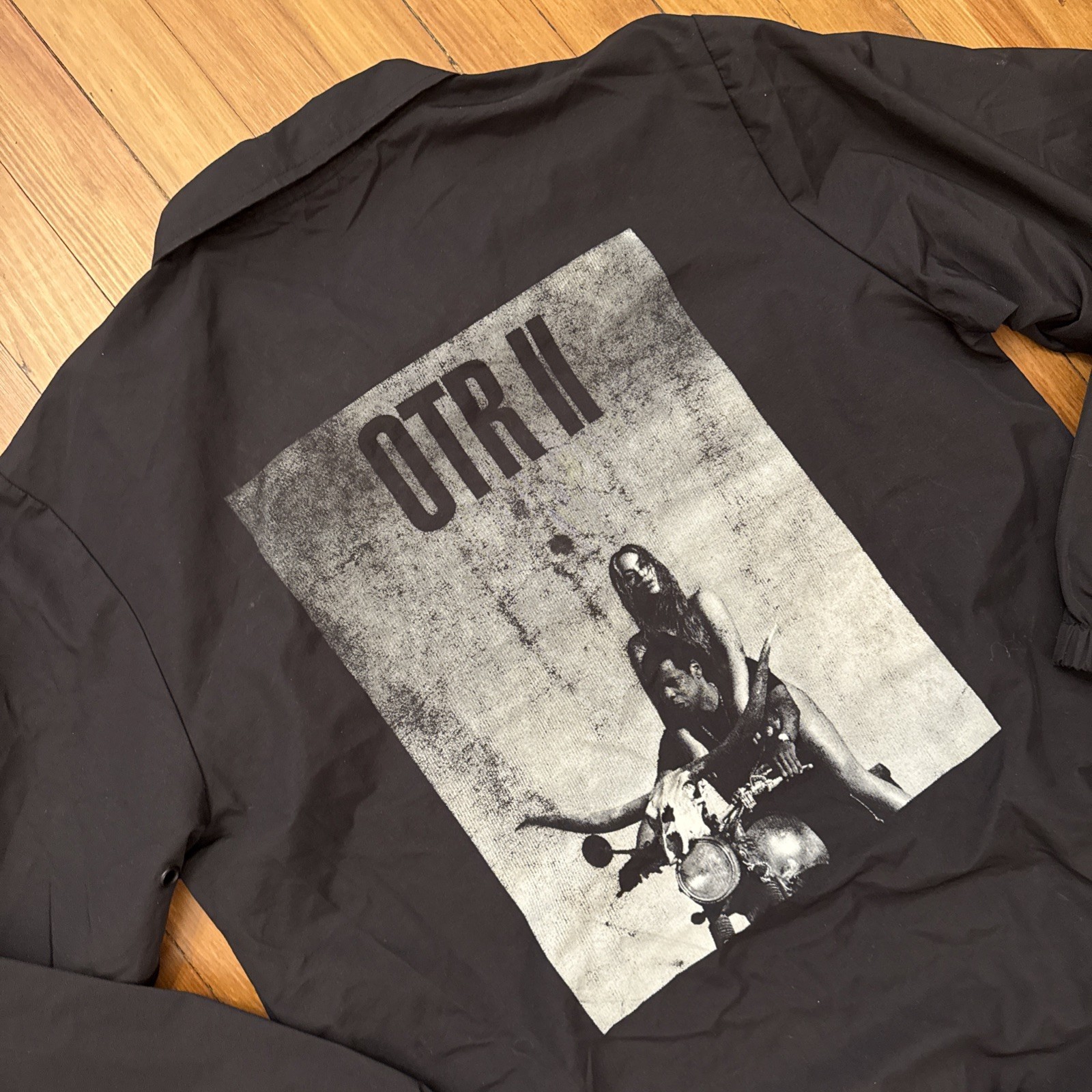 RARE OTR II J & B On the Run Tour Concert Windbreaker Jacket Medium image 7