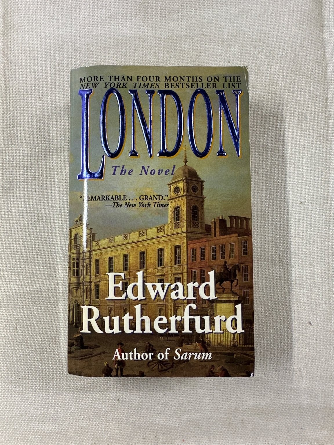 London The Novel Edward Rutherfurd 1998 First Ballantine Books Edition